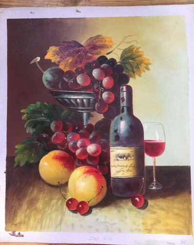 Oil painting still life - oil,