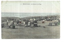 62  BERCK PLAGE  LES CABINES