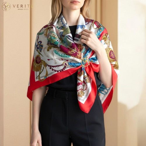 Rare vintage foulard - rare, soie