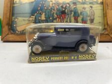 OLD PLASTIC NOREV PEUGEOT 201 N°6 ECH 1/43