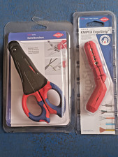 KNIPEX / SCISSORS 95.05,155 SB + ERGOSTRIP 16.95.01.SB = TOGETHER AT A TOP PRICE