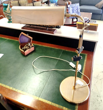 Liseuse LAMPE BUREAU Metal Dore Vintage Annees 1970 Luminaire 19MAG 30/07