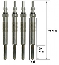 4 Bougies de Préchauffage