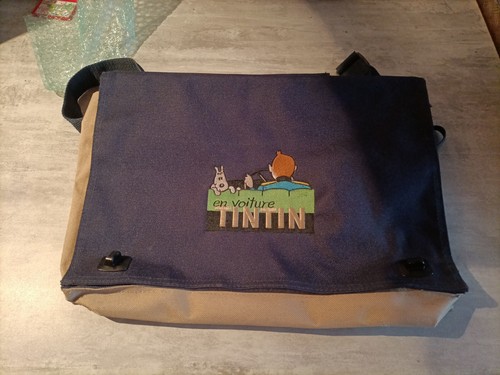 Tintin hergé voiture sac - tintin,