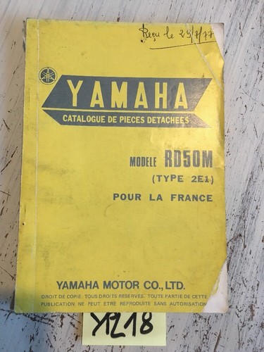 Yamaha rd50m 2e1 france rd50 - 2e1, m