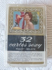Ancien jeu de 32 cartes Sexy