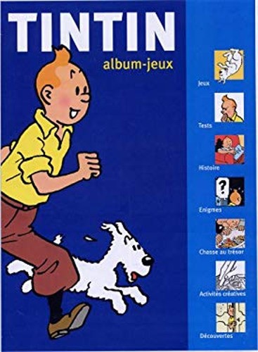 Tintin album jeux - tintin, album-jeux