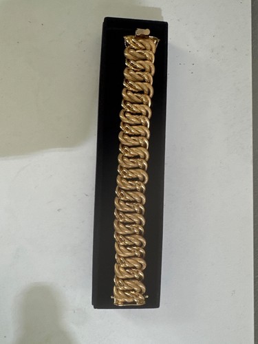 Bracelet maille américaine - américaine, or