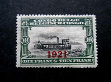 TIMBRE  CONGO BELGE,  COLONIE