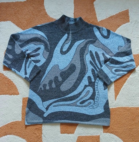 Pull vintage gris - vintage, &