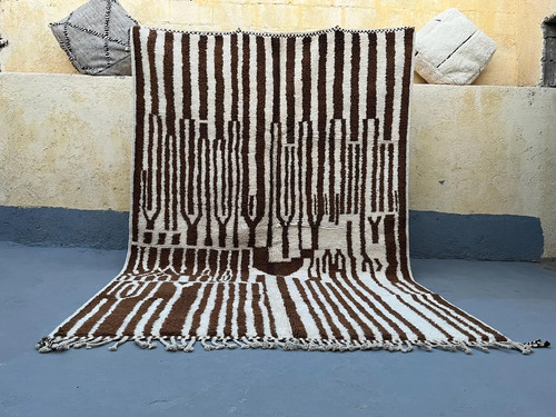 Tapis laine berbère - laine,