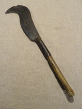 Outil ancien grande serpe  fer
