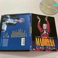 Madonna Live From Italy Ciao Italia DVD 1987 Concert Tour