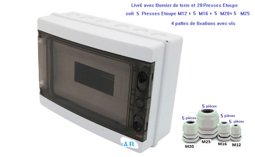 Coffret électrique étanche