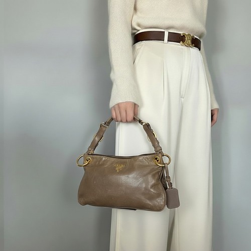 Sac main prprada cuir - main,