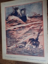 BALLOT moteur automobile navire publicité papier MONDE ILLUSTRE 10 1919