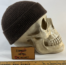 Triple Aught Design TAD Warden Watch Cap, Brown, Merino Wool Knit One Size