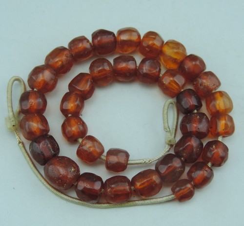 Ancien perles ambre - ancien, en