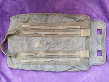 Algerian War: Canvas bag for parachute sail TAP 664 paratrooper REP