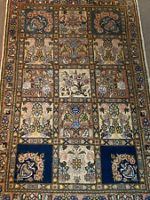 Bakhtiar Ghom Handmade Wool Persian Rug