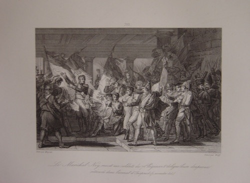 Grande gravure maréchal - gravure, ney