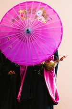 Ombrelle décorative japonaise