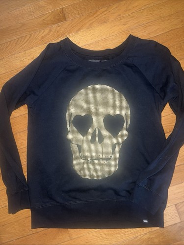 Vans gold skull - skull, pullover