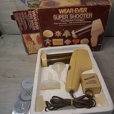 WearEver Super Shooter Electric Cookie Canape Candy Maker 70123 No Instructions 