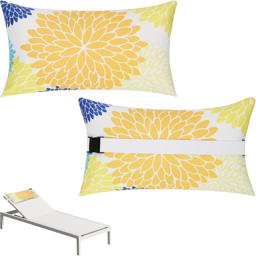 Chaise head rest pillows set - chaise,
