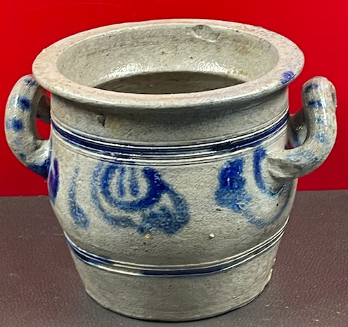 Ancien pot saindoux en - ancien,