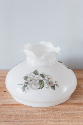 Abat jour opaline - abat-jour, blanc