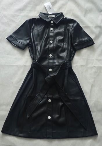 Robe trapèze simili - simili, cuir