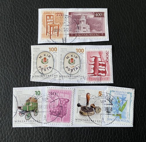 Lot timbres de hongrie - 9,