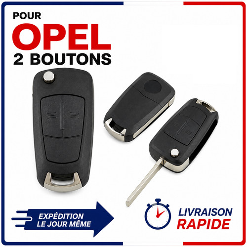 Coque clé plip opel - clé,