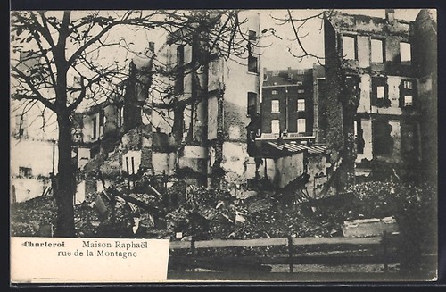Cpa charleroi maison raphael - cpa,