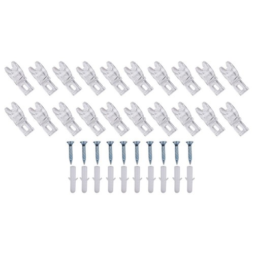 Crochets fixation pour - de,