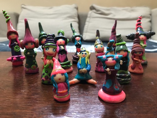Figurines fées lutins - 14,