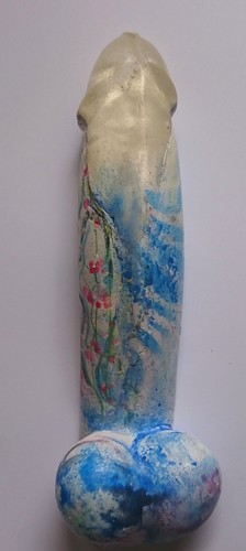 Phallus décoré pièce - décoré,,