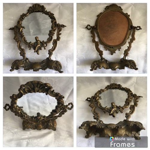 Ancien miroir table - ancien,