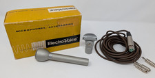 Electro-Voice 635A Lo-Z Omni Dynamic Mic w/ Box, Clip & Cable Vintage