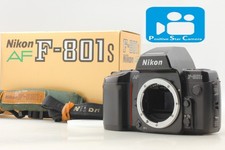 ?VIDEO?✨Near MINT✨ Nikon F-801S 35mm SLR AF Film Camera Black Body From JAPAN