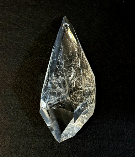 Pampille cristal massif - cristal, h
