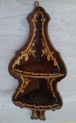 Etagère angle suspendu - etagère, d'angle