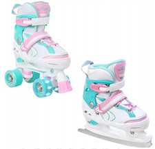 Roller en ligne Lia Quad + patin à glace Adulte Enfant Mixte taille ajustable R