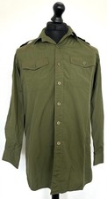 British Military Issue Long Sleeve General Service Green Dress Parade Shirt