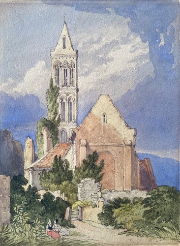 Dessin aquarelle paysage - dessin,