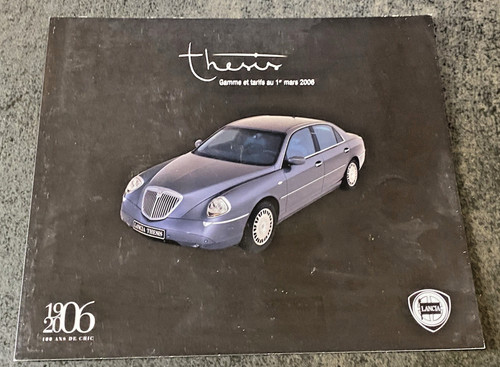 Brochure vente lancia - brochure,