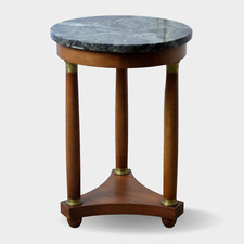 Guéridon style Empire en acajou