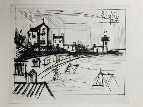 Bernard buffet pointe sèche - bernard,