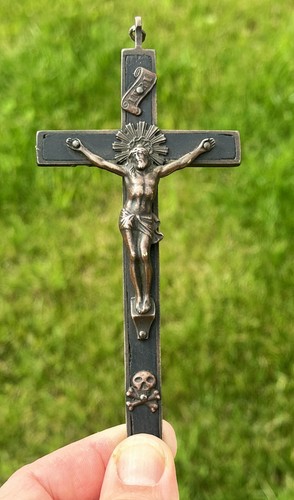Grande croix christ - , pendentif